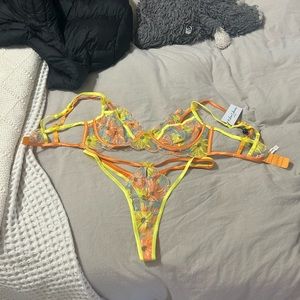 Love and Lemons Lingerie Set